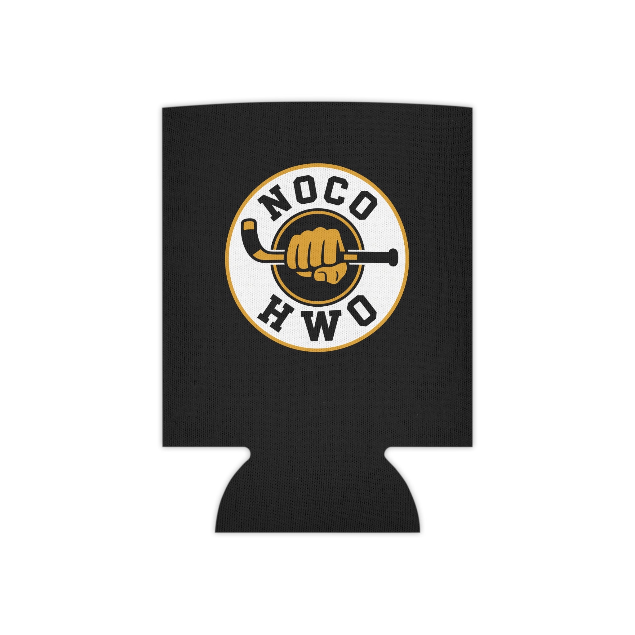 Black NOCO HWO can cooler with an upright circular crest